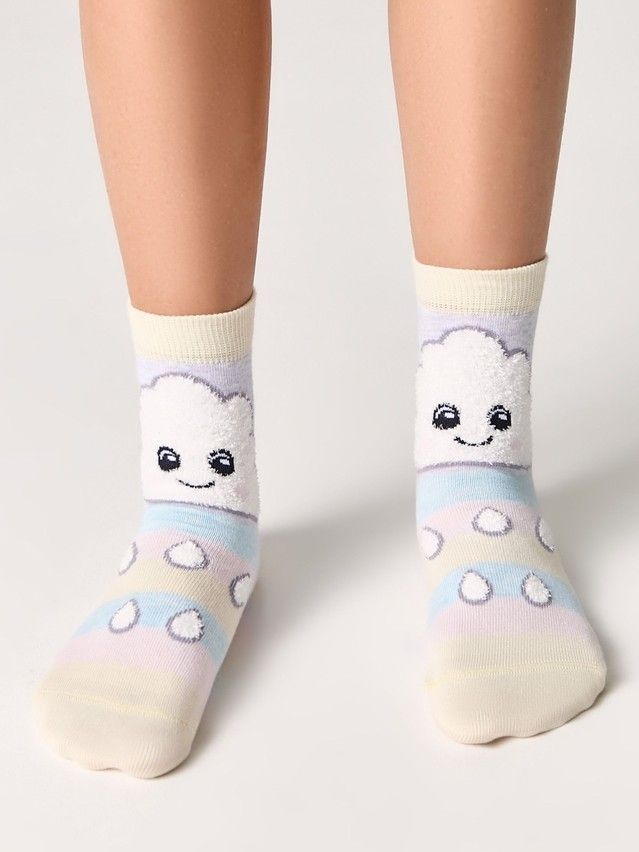 Children's socks CONTE-KIDS TIP-TOP, s.21-23, 424 light grey - 1