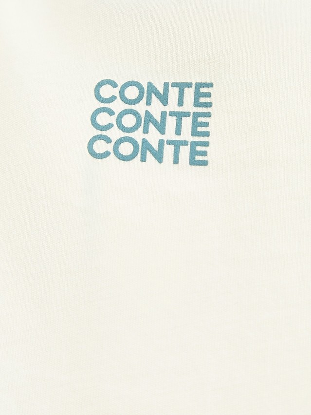 Women's polo neck shirt CONTE ELEGANT LD 3036, s.170-92, milk-dessert - 8