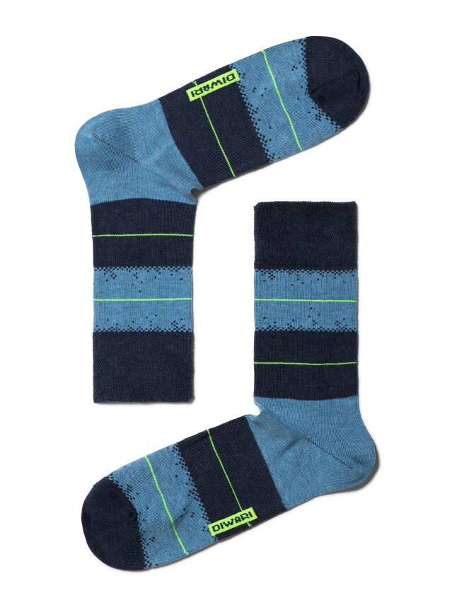 Men's socks DiWaRi HAPPY, s. 40-41, 047 navy-blue - 1