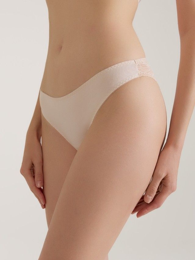 Women's panties CONTE ELEGANT BASIC LACE LB 2207, s.90, beige - 1