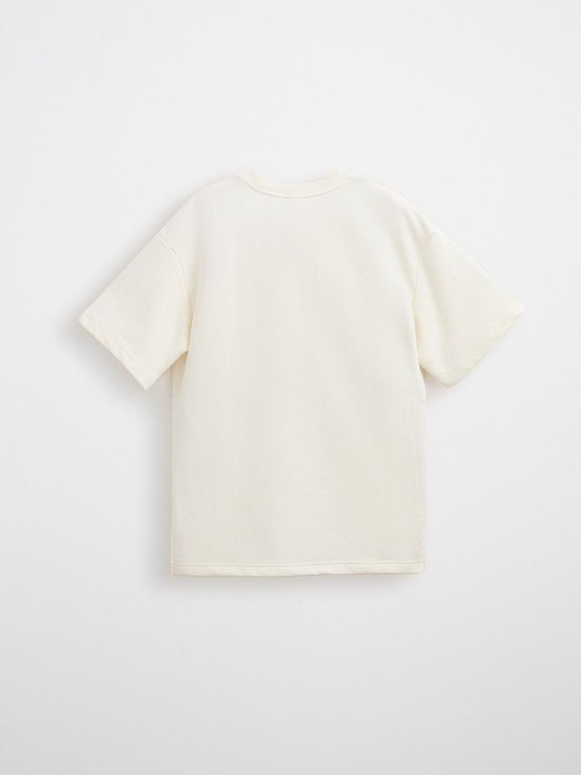 Women's polo neck shirt CONTE ELEGANT LD 3081, s.170-100, ecru - 2