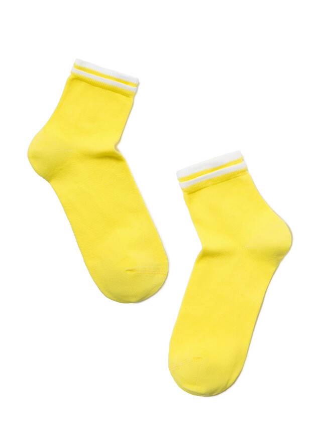 Women's socks CONTE ELEGANT CLASSIC, s.23, 010 yellow - 2