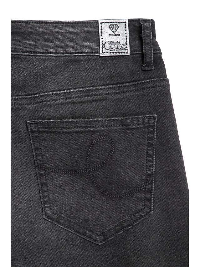 Denim trousers CONTE ELEGANT CON-100, s.170-90, black - 8
