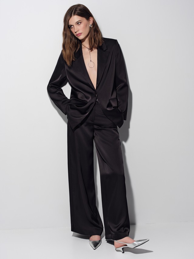Women's trousers CONTE LBK 3390, s.170-84-90, black - 1