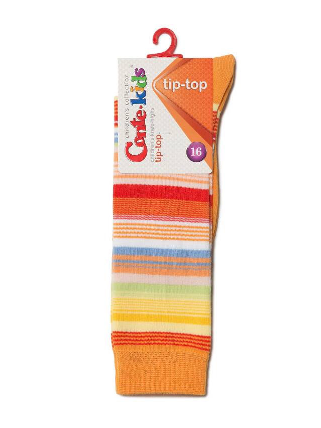 Children's knee high socks CONTE-KIDS TIP-TOP, s.24-26, 024 orange - 2