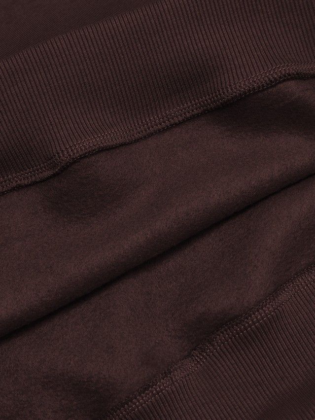 Women's polo neck shirt CONTE LD 3229, s.170-84, dark chocolate - 7