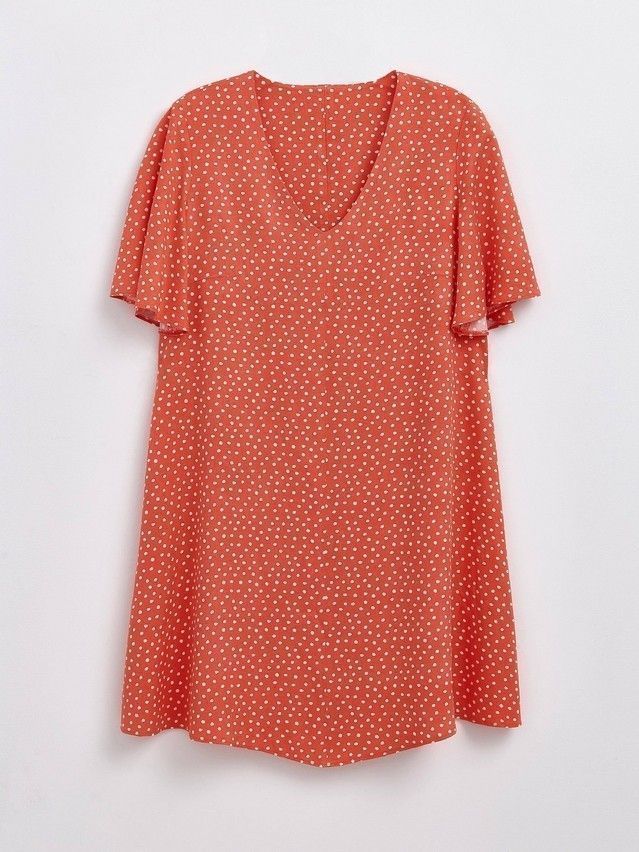 Women's gown CONTE ELEGANT LPL 1197, s.170-84-90, coral-white - 1