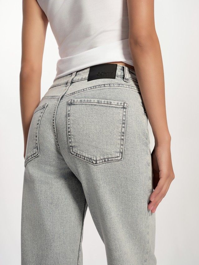 Denim trousers CONTE ELEGANT CON-731, s.170-102, grey - 6