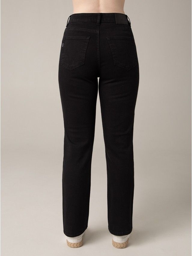 Denim trousers CONTE ELEGANT CON-715, s.170-102, black - 2