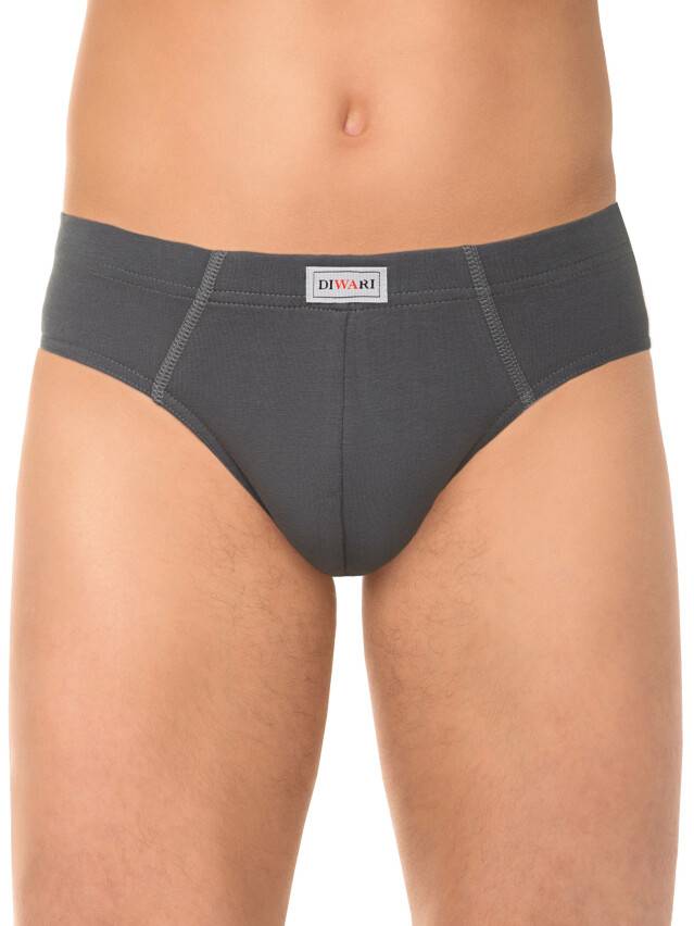Men's pants DiWaRi BASIC MSL 128, s.102,106/XL, dark grey - 2