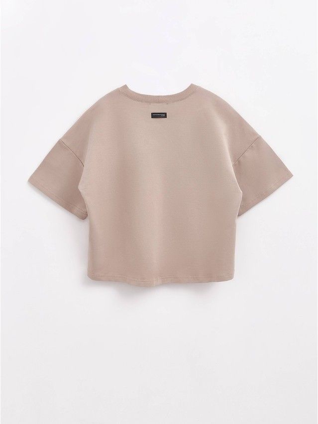 Women's polo neck shirt CONTE ELEGANT LD 1633, s.170-84, beige - 2