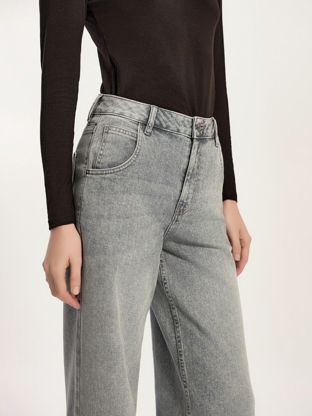 Denim trousers CONTE ELEGANT CON-785, s.170-102, grey - 5