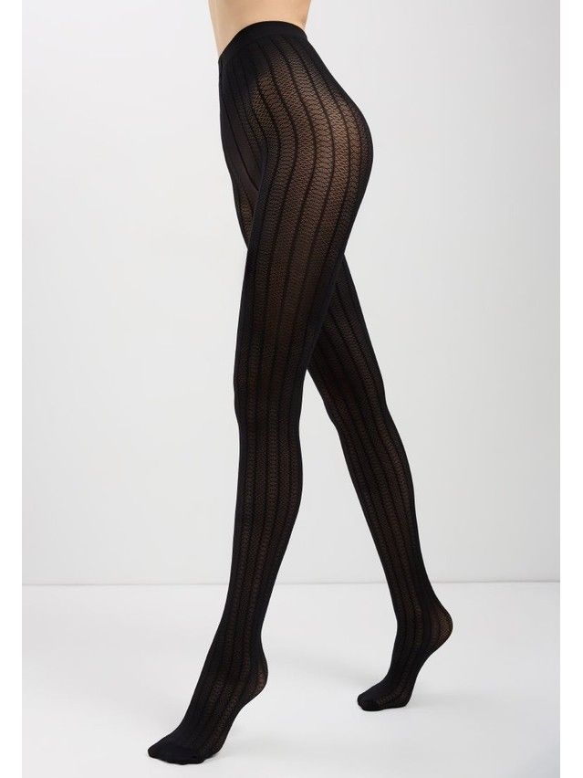 Women's tights CONTE ELEGANT LACY LINE, s.2, nero - 8