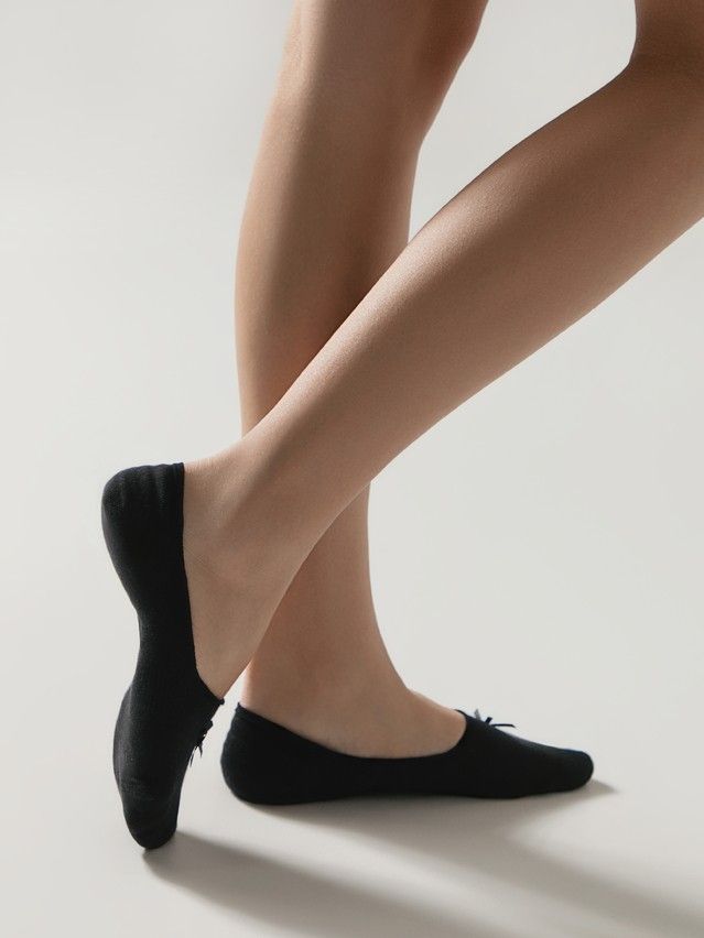 Women's footlets CONTE ELEGANT CLASSIC, s.23-25, 1114 black - 2