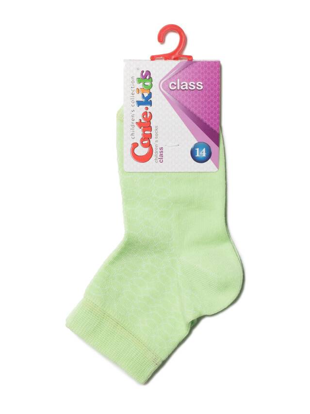 Children's socks CONTE-KIDS CLASS, s.21-23, 147 lettuce green - 2