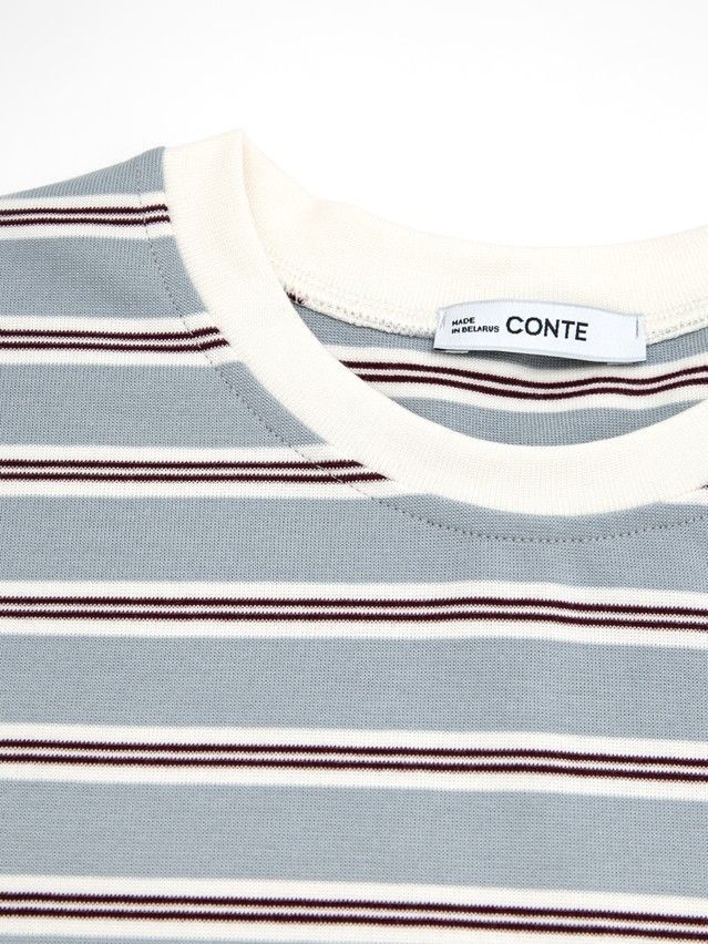 Women's jumper CONTE LD 3592, s.170-84, grey-wine-ecru - 8