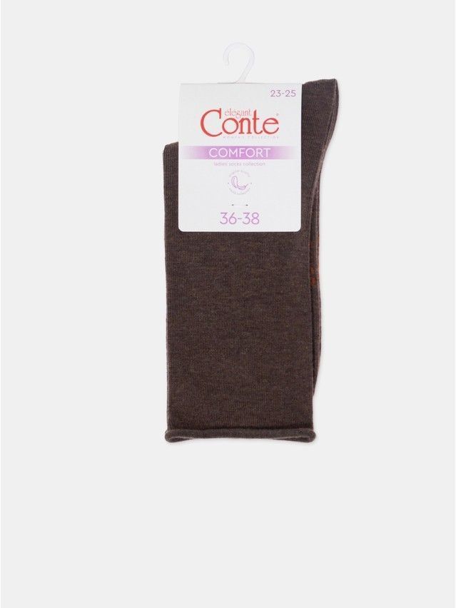 Women's socks CONTE ELEGANT COMFORT, s.23-25, 000 brown - 7