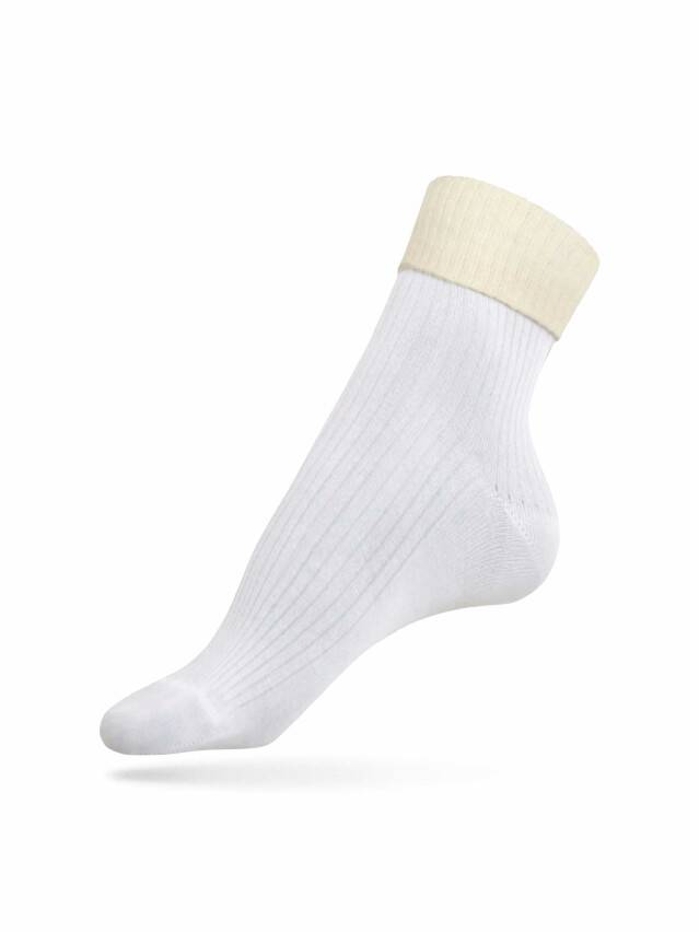 Women's socks CONTE ELEGANT CLASSIC, s.25, 013 white-cream - 1