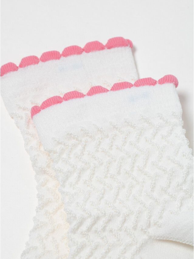 Children's socks CONTE-KIDS TIP-TOP, s.30-32, 145 white - 2