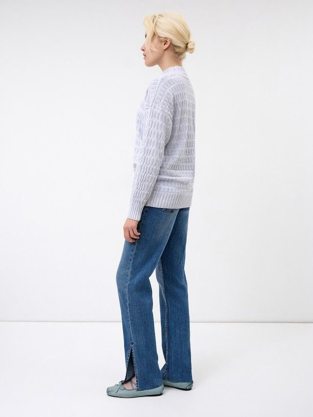 Women's pullover CONTE ELEGANT LDK24105, s.170-84, light gray melange - 3