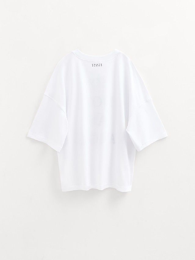 Women's polo neck shirt CONTE ELEGANT LD 3030, s.170-92, white-angel - 5