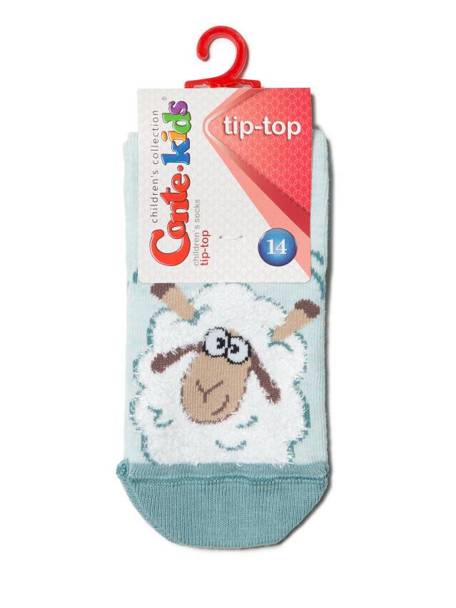 Children's socks CONTE-KIDS TIP-TOP, s.21-23, 423 pale turquoise - 2