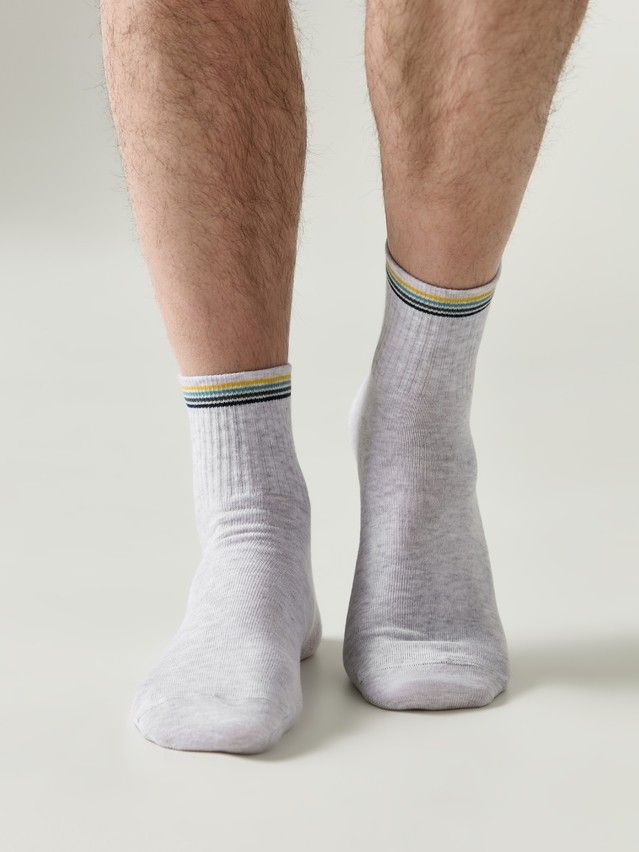 Men's socks DIWARI SPORT, s.25, 972 light grey - 1