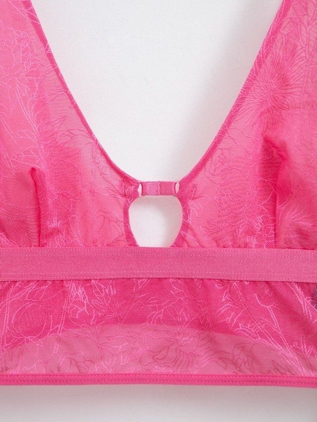 Women's bustier CONTE ELEGANT FLORAL TATTOO LBE 2871, s.170-88, barbie pink - 6