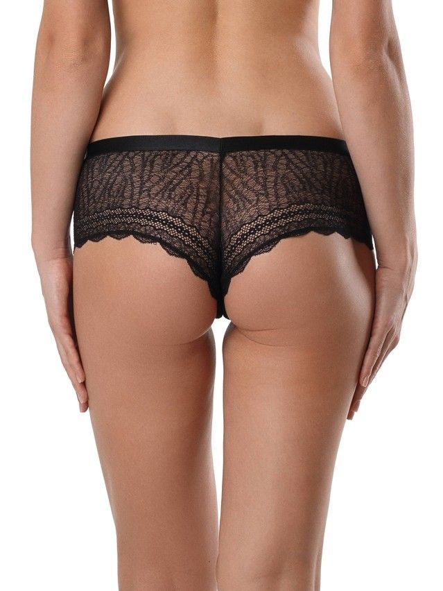 Panties for women FLIRTY LSH 1019 (packed in mini-box),s.90, black - 2