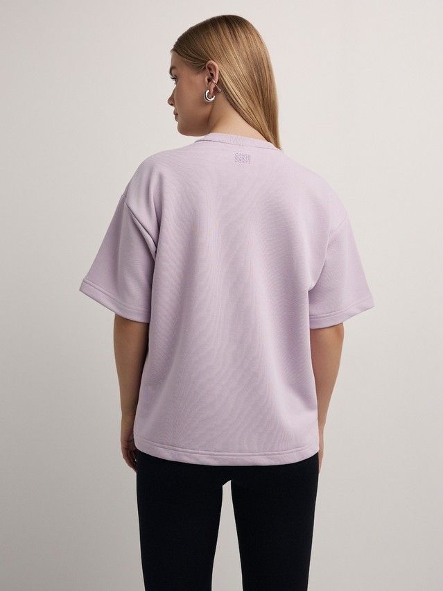 Women's polo neck shirt CONTE ELEGANT LD 2726, s.170-92, lavender - 2