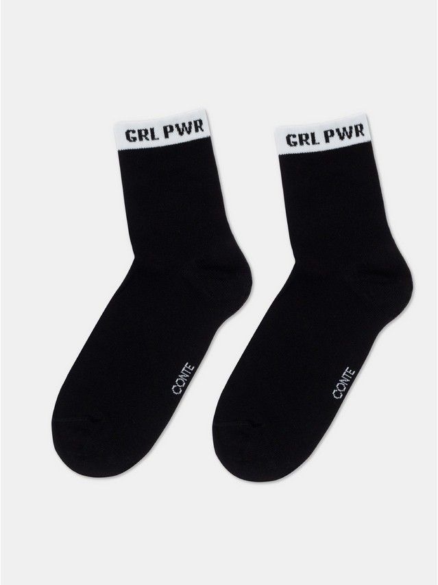 Women's socks CONTE ELEGANT CLASSIC, s.23, 440 black - 3