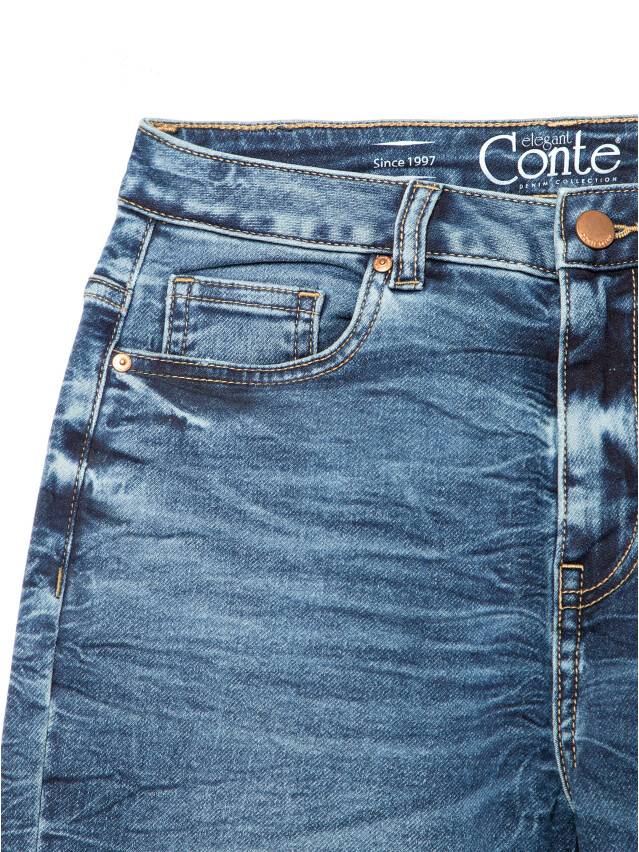 Denim trousers CONTE ELEGANT CON-281, s.170-102, authentic blue - 7