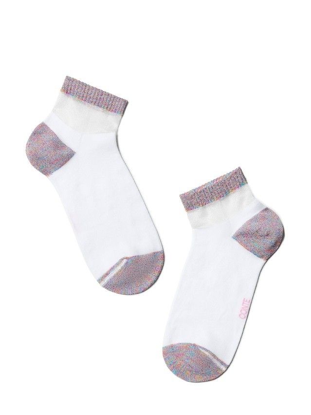 Women's cotton socks ACTIVE 20S-5SP, s.36-37, 207 white - 2