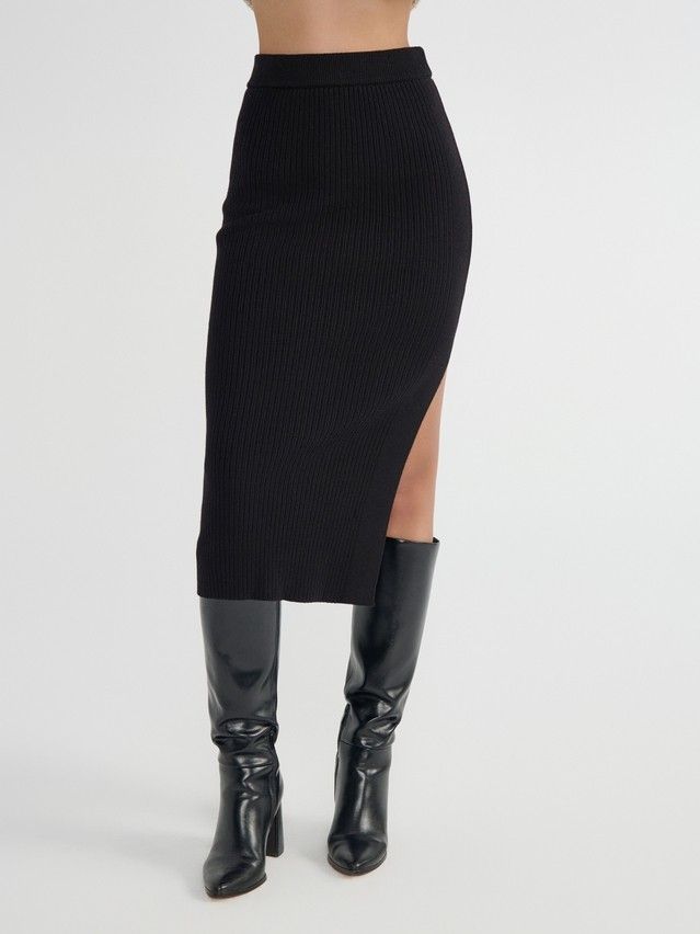 Women's skirt CONTE ELEGANT LDK23108, s.170-98, black - 5