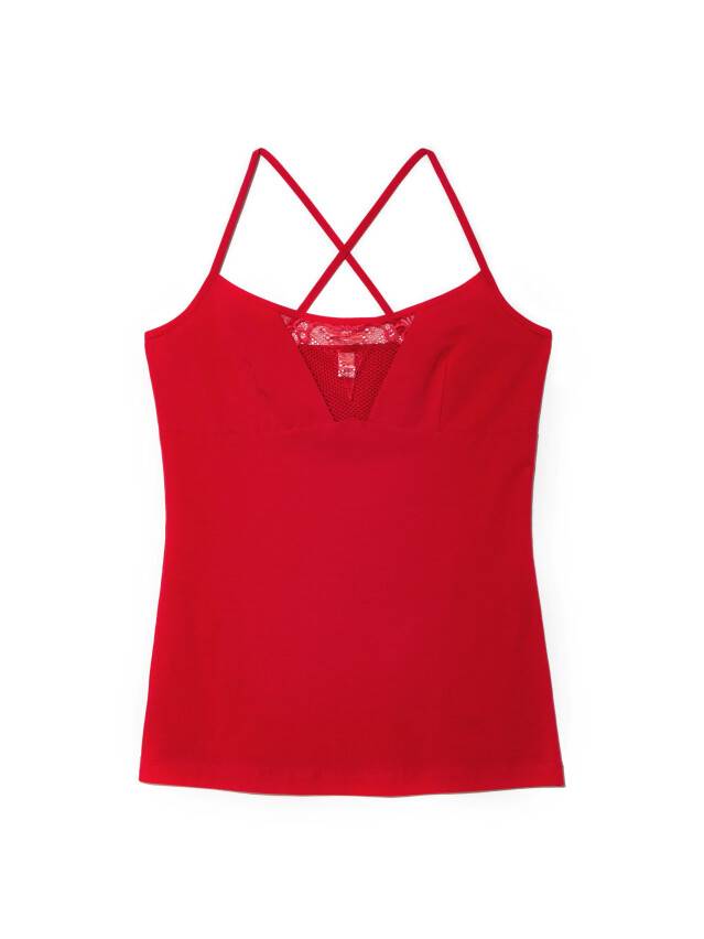 Woman's sleeveless top CONTE ELEGANT CHARM LT 798, s.170-84, red - 5