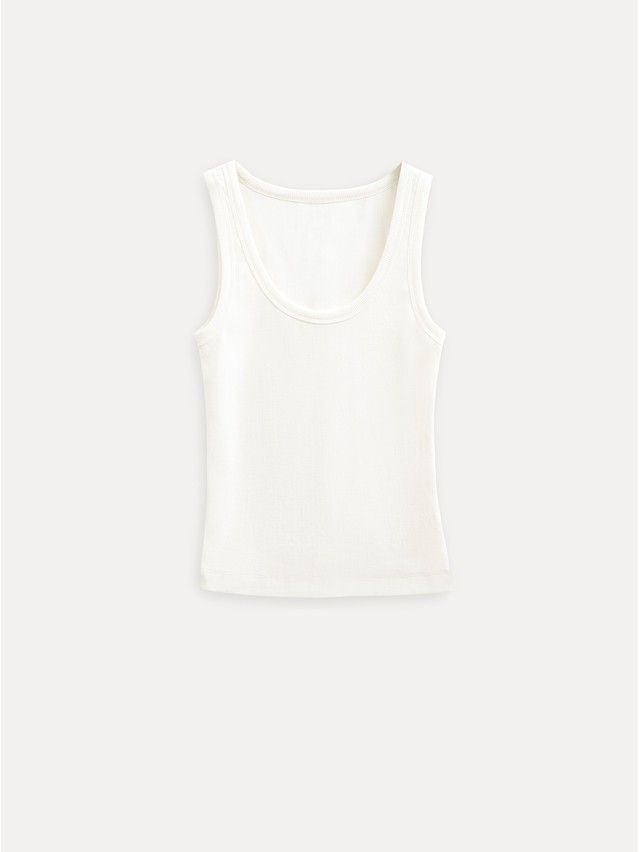 Women's tank top CONTE ELEGANT BASIC COLLECTION LM 5021, s.170-84, ecru - 5