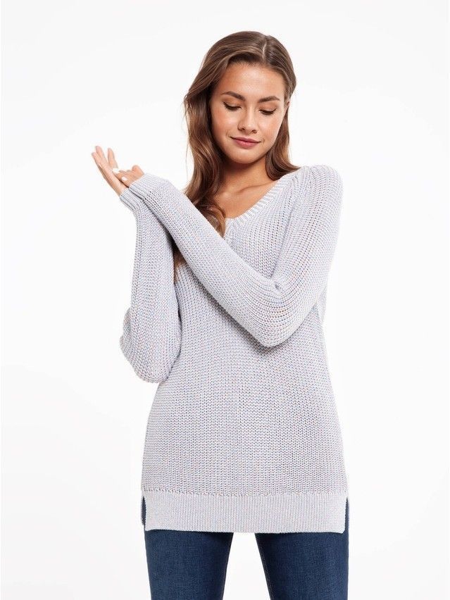 Women's polo neck shirt CONTE ELEGANT LDK040, s.170-84, multicolor - 1