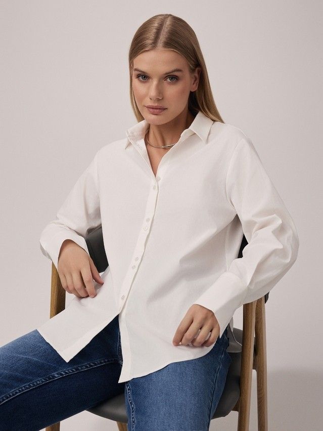 Women's shirt CONTE ELEGANT LBL 2825, s.170-84-90, off white - 6
