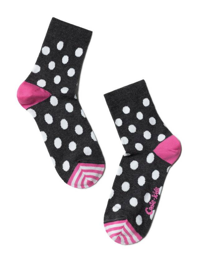 Children's socks CONTE-KIDS TIP-TOP, s.30-32, 274 dark grey - 1