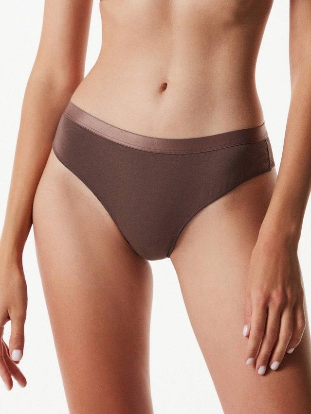 Women's panties CONTE ELEGANT ZEBRA LBR 1359, s.90, dark cappuccino - 1