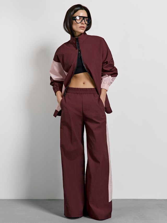 Women's trousers CONTE LBK 3514, s.170-84-90, burgundy-pink - 1