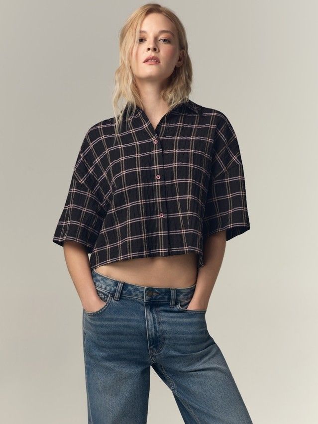 Women's shirt CONTE LRU 3320, s.170-88-94, black - 4