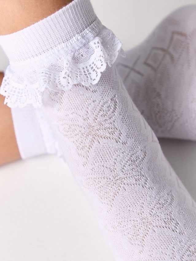 Children's socks CONTE-KIDS TIP-TOP, s.27-29, 078 white - 3