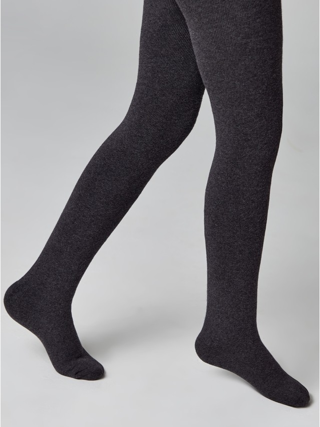 Children's tights CONTE-KIDS SOF-TIKI, s.128-134 (20),000 dark grey - 1