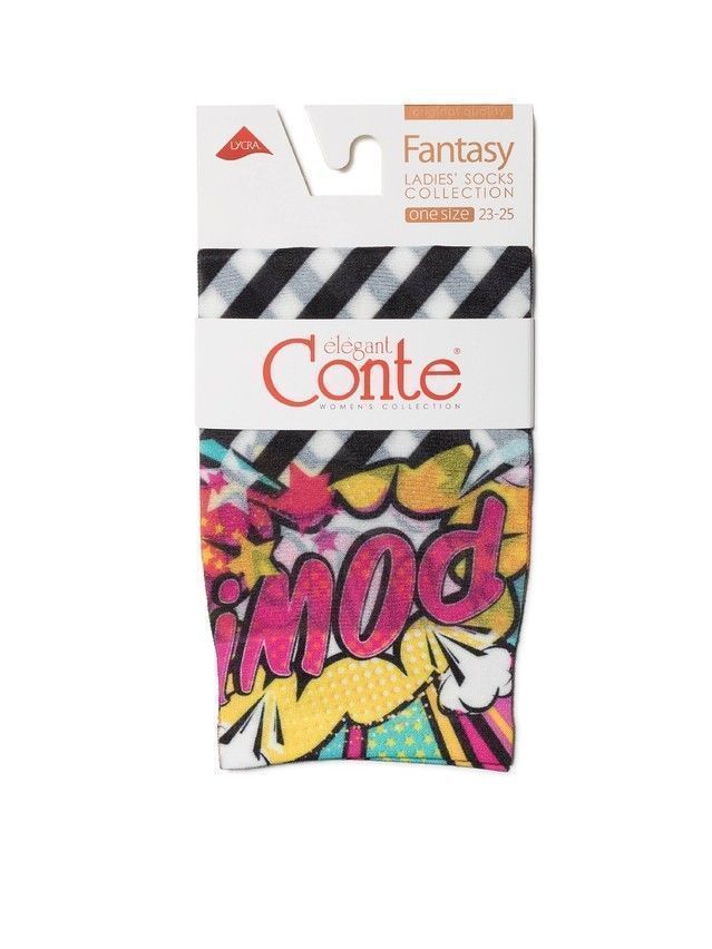 Women's socks FANTASY 18С-76SP, rives. 36-39, 208 - 3