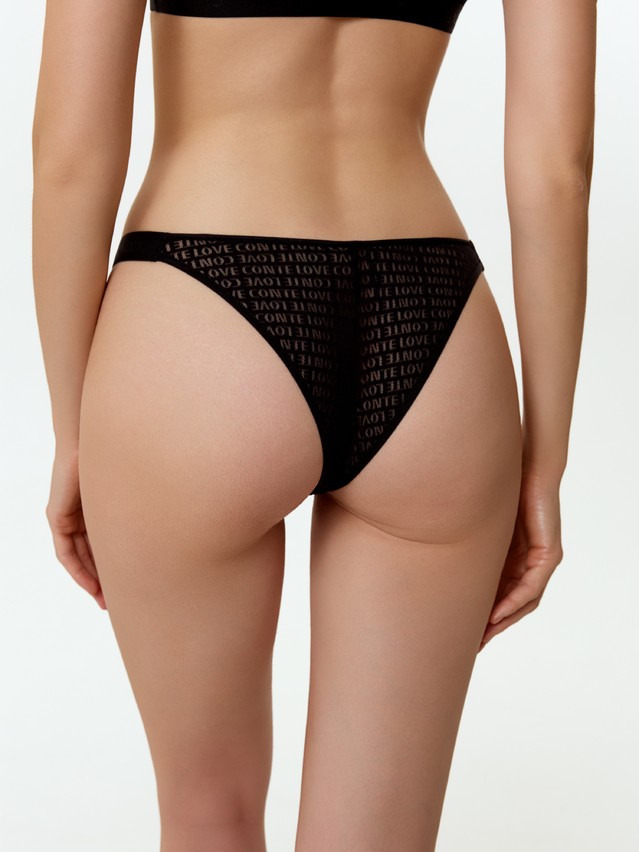 Women's panties CONTE ELEGANT CONTE LOVE LTA 3173, s.90, black - 2