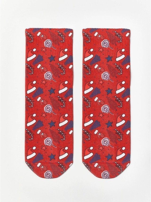 Women's socks CONTE ELEGANT FANTASY, s.23-25, 502 red - 3