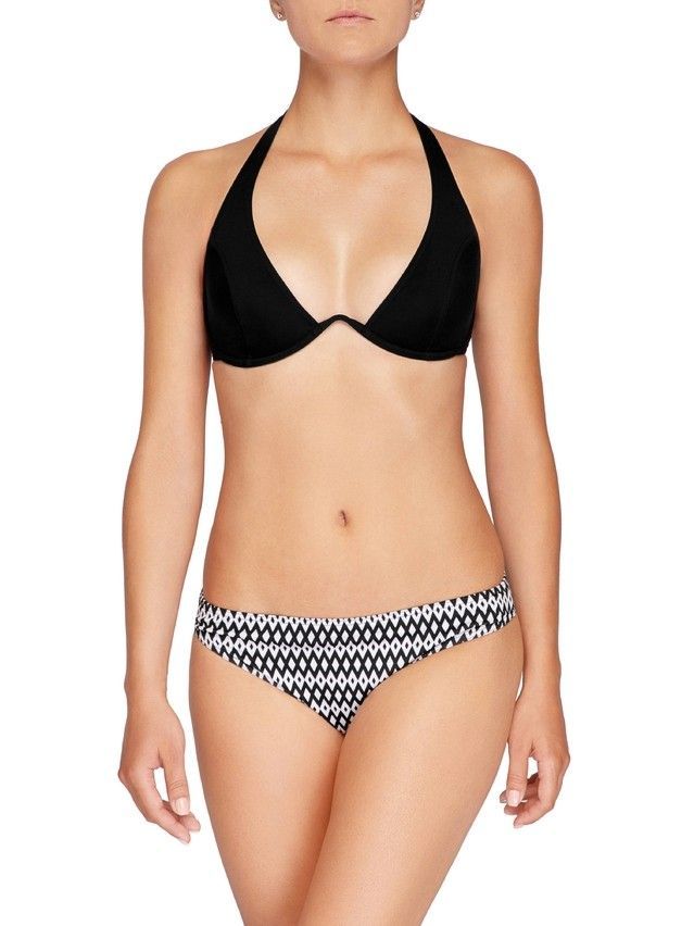 Women's swimming panties Conte Elegant STELLA, s.102, black-white - 4