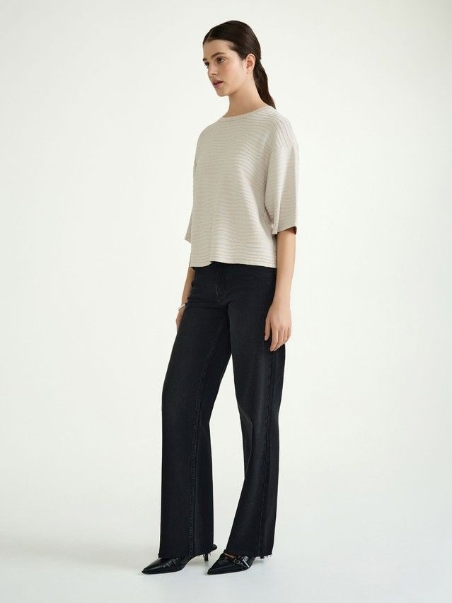 Women's pullover CONTE ELEGANT LDK2462, s.170-84, beige - 5
