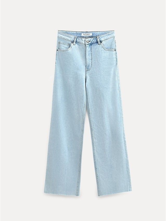 Denim trousers CONTE ELEGANT CON-784, s.170-102, light blue - 8